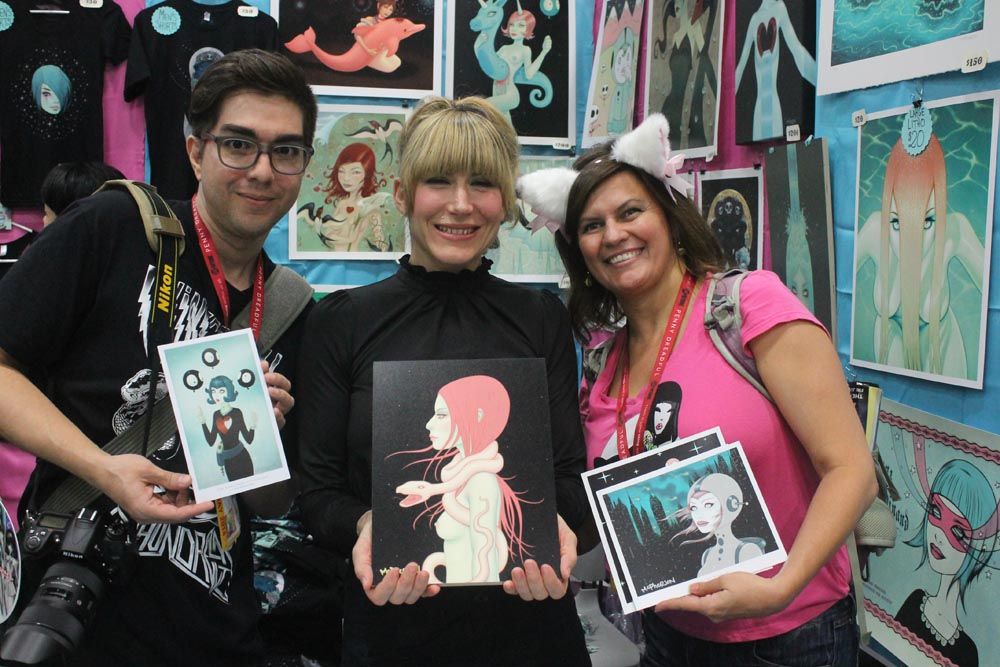 PHOTO RECAP Tara McPherson's Signing at Cotton Candy Machine's SDCC